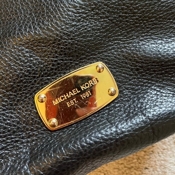 Michael Kors Black Leather Crossbody - Picture 6 of 7